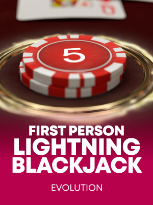 First Person Lightning Blackjack